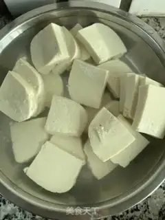 Make A simple version of fried tofu step 2