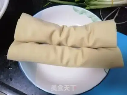 Make Vegetable bean roll step 6