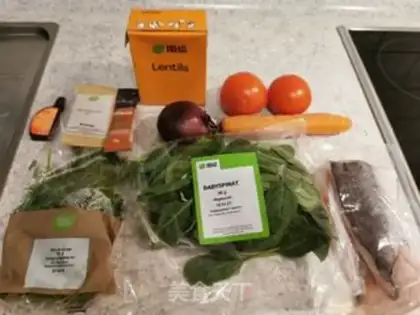 Make The cod with the lentils step 0