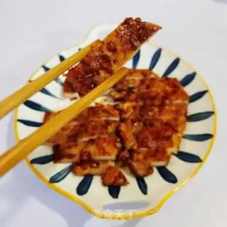 Make Garlic honey fried chicken chest step 13