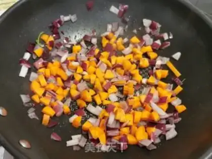 Make The cod with the lentils step 3