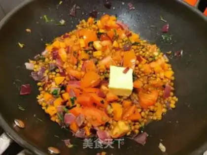 Make The cod with the lentils step 7