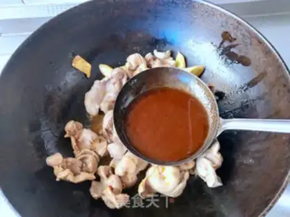Make Spicy chicken step 5