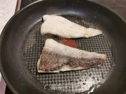 Make The cod with the lentils step 9