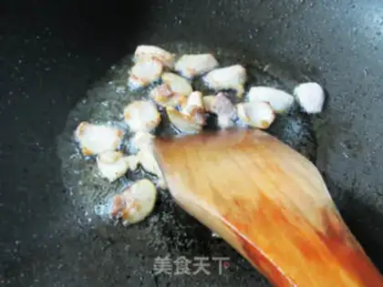 Make Five flowers and duck blood step 3