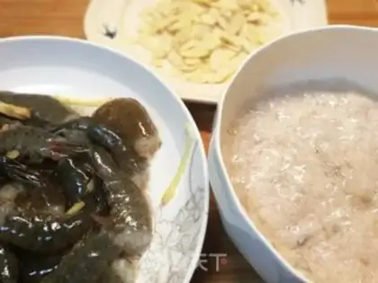 Make Almond shrimp step 3