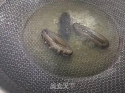 Make Burning sea cucumber step 4