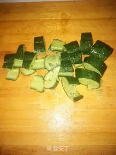 Make The cucumber cucumbers step 3