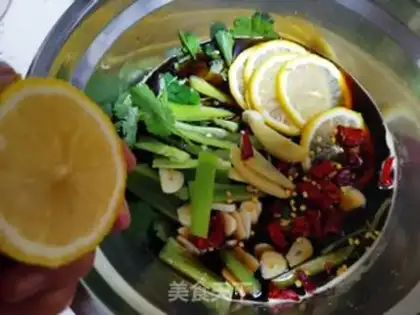 Make Lemon chicken claws step 7