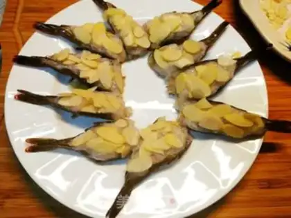 Make Almond shrimp step 5
