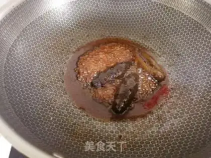 Make Burning sea cucumber step 7