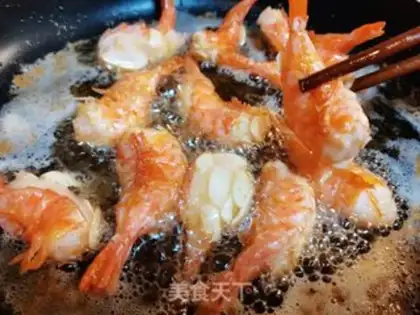 Make Almond shrimp step 6