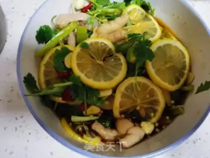Make Lemon chicken claws step 8