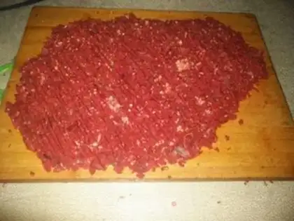 Make Beef onions step 1