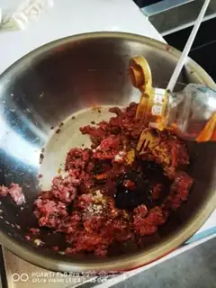 Make Beef carrot dumplings step 21