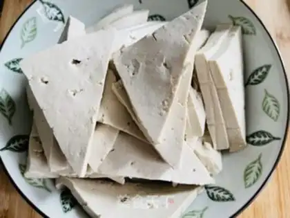 Make Cabbage tofu step 1