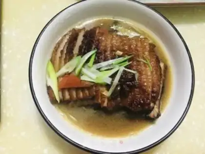 Make A bowl of steamed cop meat step 5