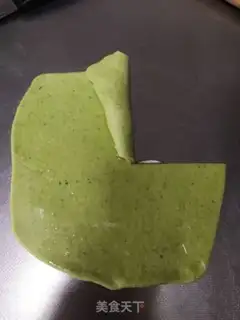 Make Spinach pancakes step 5