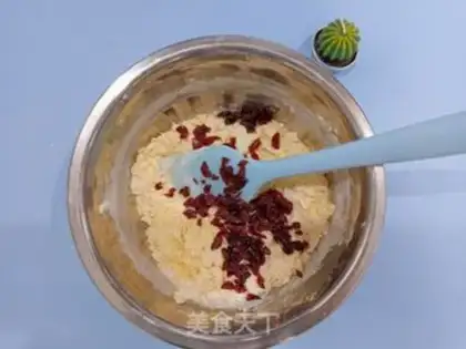 Make Cranberry cookies step 6
