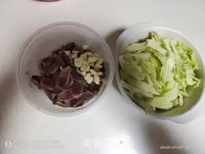Make Sausage and cabbage step 0