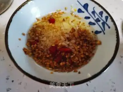 Make Garlic fan steamed shrimp step 4
