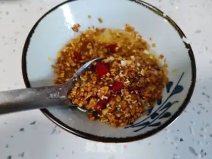 Make Garlic fan steamed shrimp step 5