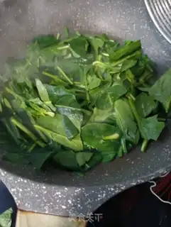 Make Twin spinach step 3