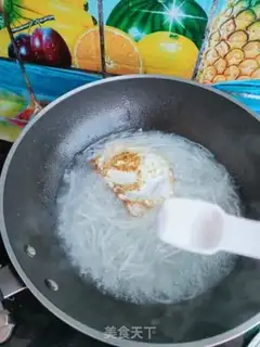 Make radish egg soup step 8