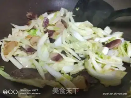 Make Sausage and cabbage step 4