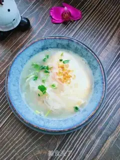 Make radish egg soup step 10