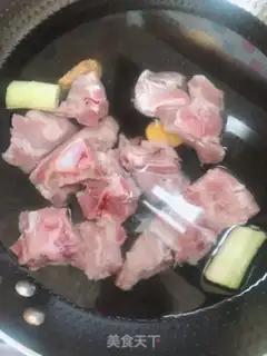 Make The rib burns the taro step 1
