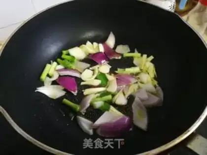 Make Garlic onion fried liver step 3