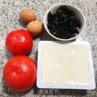 Make Tofu soup step 0