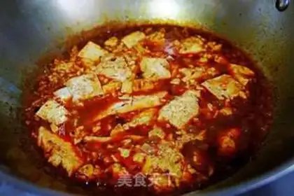 Make Spicy tofu step 4