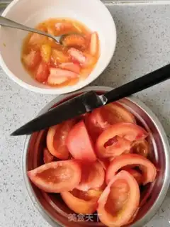 Make Tomato egg dumplings step 0