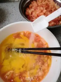 Make Tomato egg dumplings step 2
