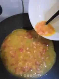 Make Tomato egg dumplings step 3