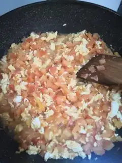 Make Tomato egg dumplings step 6