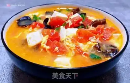 Make Tomato curry ear and egg soup step 10