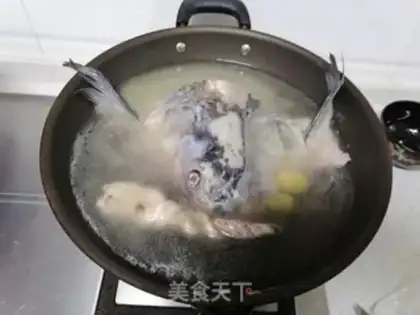Make Fish-head tofu step 4