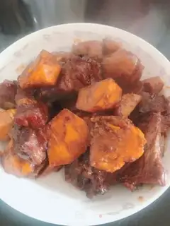 Make The rib burns the taro step 13