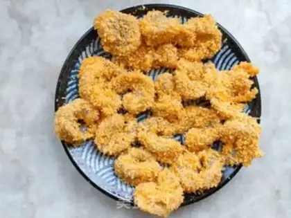 Make Gold shrimp step 9