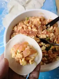 Make Tomato egg dumplings step 10