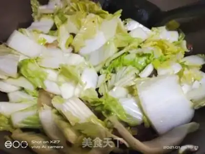 Make The cabbage and the sausage step 2