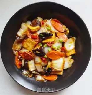 Make Cabbage tofu step 12
