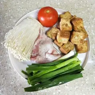 Make Gincreas. Tofu step 0