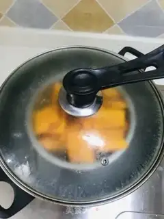 Make Pumpkin Bean Sand step 1