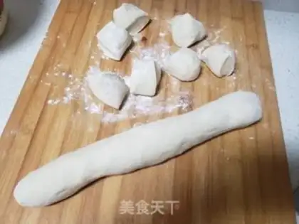 Make Horses and goose eggs buns step 13