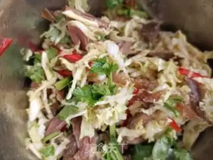Make Cabbage with goose legs step 8