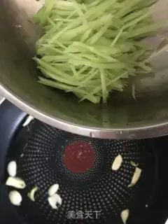 Make Fried silk step 4